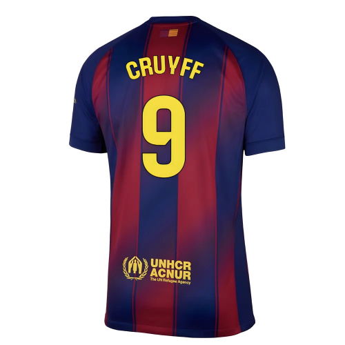 2025-2026 Barcelona Home Shirt (Cruyff 9)