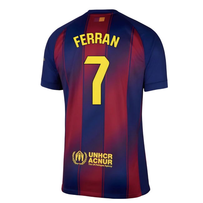 2025-2026 Barcelona Home Shirt (Ferran 7)