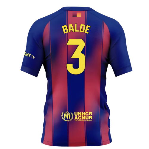 2025-2026 Barcelona Home Shirt (Kids) (Balde 3)