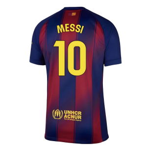 2025-2026 Barcelona Home Shirt (Messi 10)