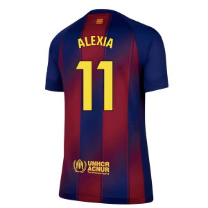 2025-2026 Barcelona Home Shirt (Womens) (Alexia 11)