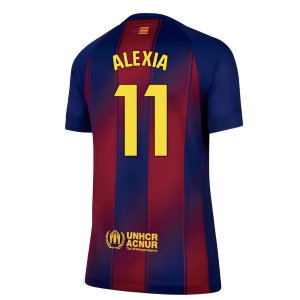 2025-2026 Barcelona Home Shirt (Womens) (Alexia 11)