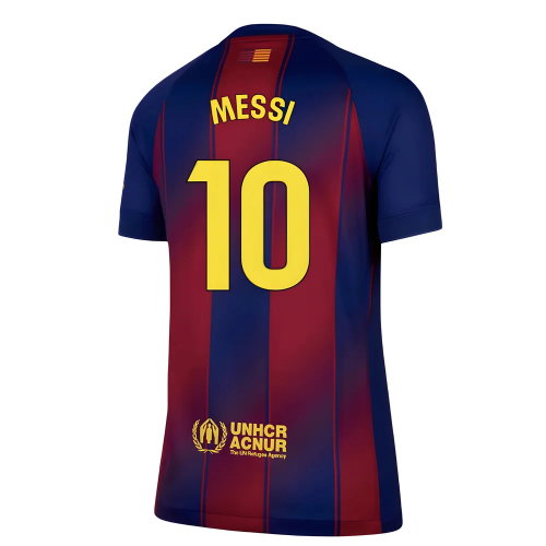 2025-2026 Barcelona Home Shirt (Womens) (Messi 10)