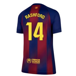 2025-2026 Barcelona Home Shirt (Womens) (Rashford 14)