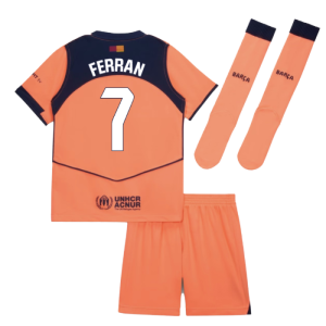 2025-2026 Barcelona Third Mini Kit (Ferran 7)
