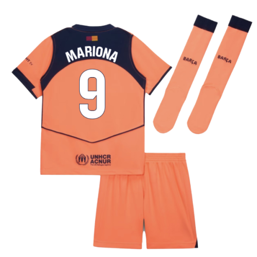 2025-2026 Barcelona Third Mini Kit (Mariona 9)