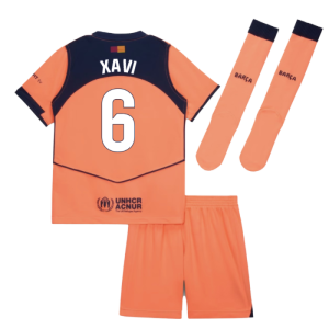 2025-2026 Barcelona Third Mini Kit (Xavi 6)