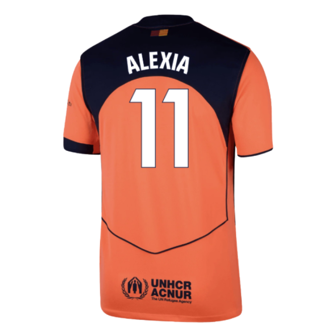 2025-2026 Barcelona Third Shirt (Alexia 11)