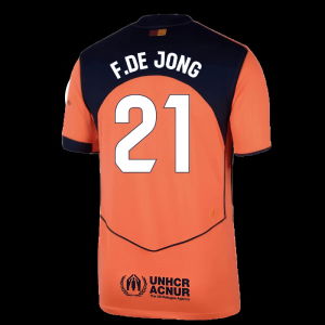 2025-2026 Barcelona Third Shirt (F.De Jong 21)