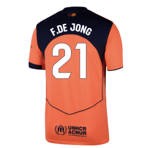 2025-2026 Barcelona Third Shirt (F.De Jong 21)