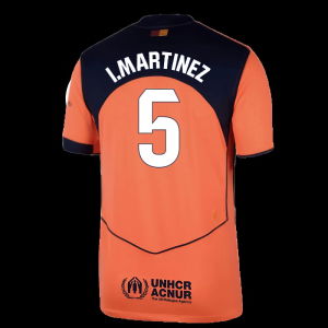2025-2026 Barcelona Third Shirt (I.Martinez 5)