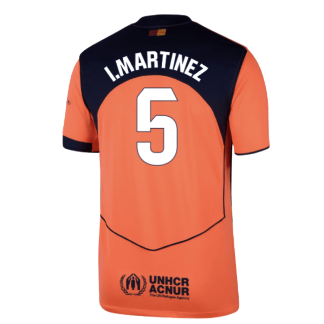 2025-2026 Barcelona Third Shirt (I.Martinez 5)