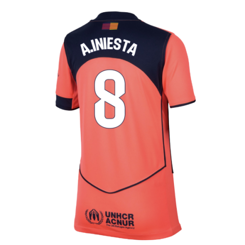2025-2026 Barcelona Third Shirt (Kids) (A.Iniesta 8)