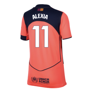 2025-2026 Barcelona Third Shirt (Kids) (Alexia 11)