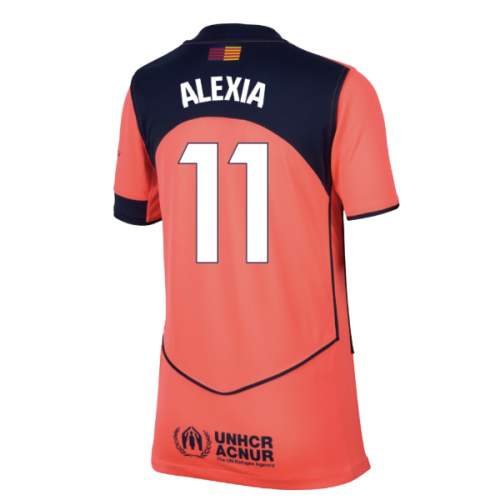 2025-2026 Barcelona Third Shirt (Kids) (Alexia 11)
