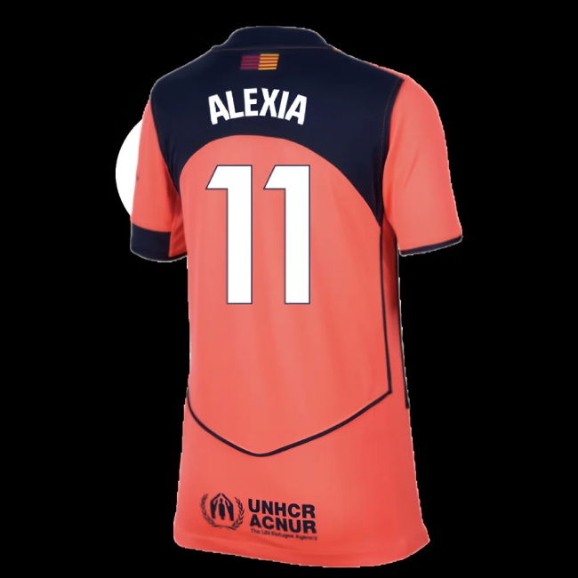 2025-2026 Barcelona Third Shirt (Kids) (Alexia 11)