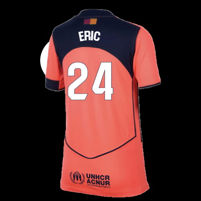 2025-2026 Barcelona Third Shirt (Kids) (Eric 24)