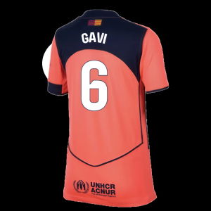 2025-2026 Barcelona Third Shirt (Kids) (Gavi 6)
