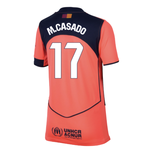 2025-2026 Barcelona Third Shirt (Kids) (M.Casado 17)
