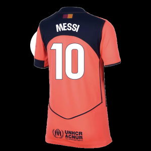 2025-2026 Barcelona Third Shirt (Kids) (Messi 10)