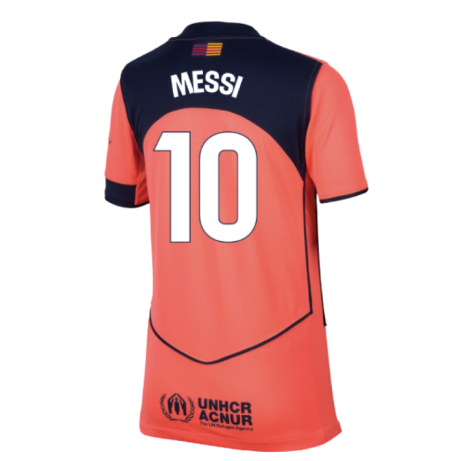 2025-2026 Barcelona Third Shirt (Kids) (Messi 10)