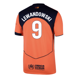 2025-2026 Barcelona Third Shirt (Lewandowski 9)