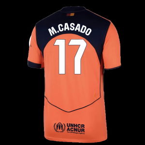 2025-2026 Barcelona Third Shirt (M.Casado 17)