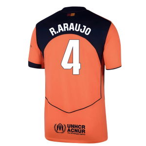 2025-2026 Barcelona Third Shirt (R.Araujo 4)