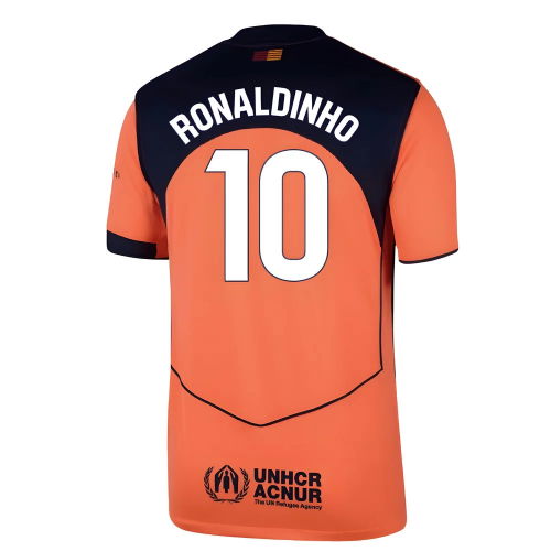 2025-2026 Barcelona Third Shirt (Ronaldinho 10)