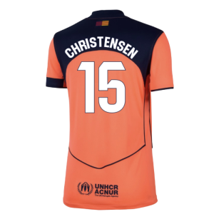2025-2026 Barcelona Third Shirt (Womens) (Christensen 15)