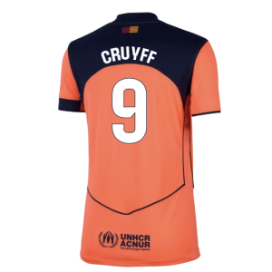 2025-2026 Barcelona Third Shirt (Womens) (Cruyff 9)