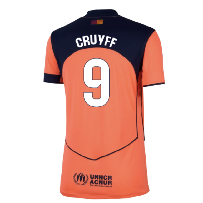 2025-2026 Barcelona Third Shirt (Womens) (Cruyff 9)