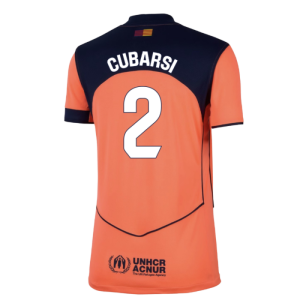 2025-2026 Barcelona Third Shirt (Womens) (Cubarsi 2)