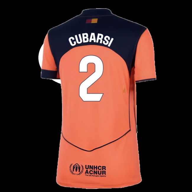 2025-2026 Barcelona Third Shirt (Womens) (Cubarsi 2)