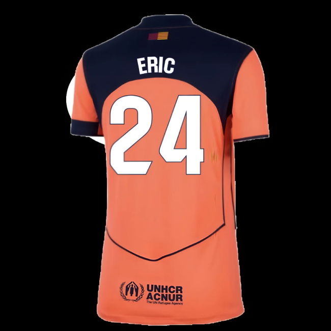 2025-2026 Barcelona Third Shirt (Womens) (Eric 24)