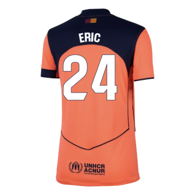 2025-2026 Barcelona Third Shirt (Womens) (Eric 24)