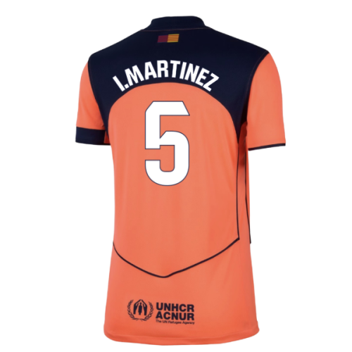 2025-2026 Barcelona Third Shirt (Womens) (I.Martinez 5)  2025-2026 Barcelona Third Shirt (Womens) (I.Martinez 5)