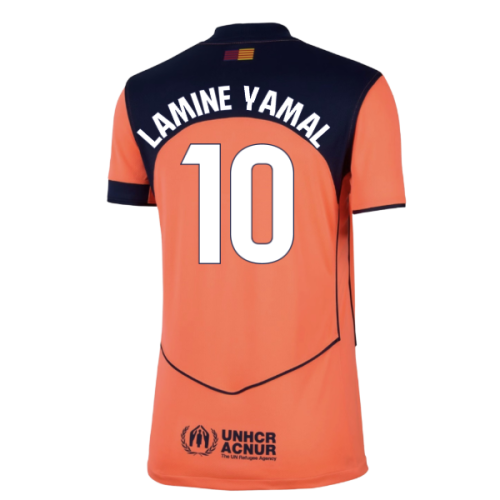 2025-2026 Barcelona Third Shirt (Womens) (Lamine Yamal 10)