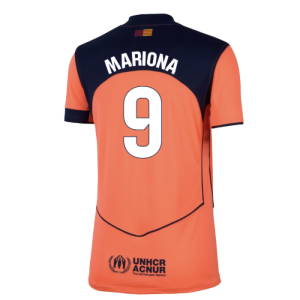 2025-2026 Barcelona Third Shirt (Womens) (Mariona 9)