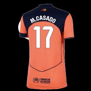 2025-2026 Barcelona Third Shirt (Womens) (M.Casado 17)