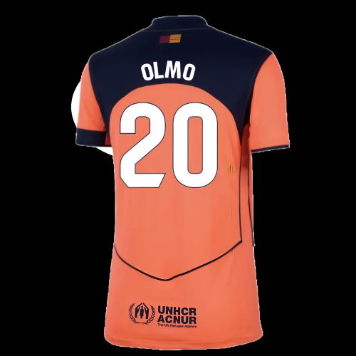 2025-2026 Barcelona Third Shirt (Womens) (Olmo 20)