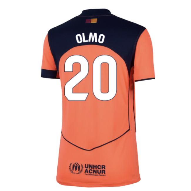 2025-2026 Barcelona Third Shirt (Womens) (Olmo 20)
