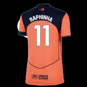 2025-2026 Barcelona Third Shirt (Womens) (Raphinha 11)