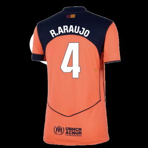 2025-2026 Barcelona Third Shirt (Womens) (R.Araujo 4)