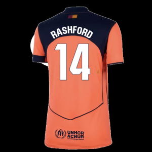 2025-2026 Barcelona Third Shirt (Womens) (Rashford 14)