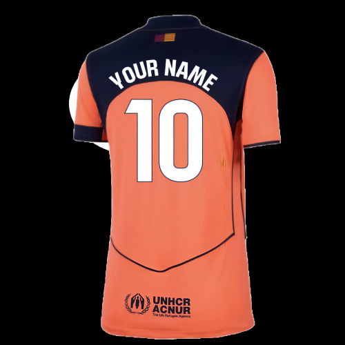 2025-2026 Barcelona Third Shirt (Womens) (Your Name)