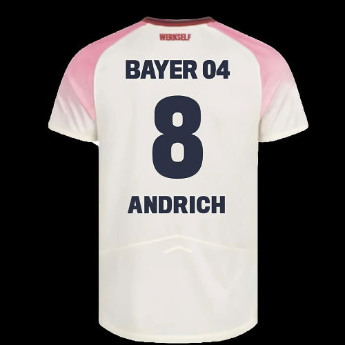 2025-2026 Bayer Leverkusen Away Shirt (Andrich 8)