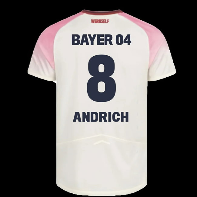2025-2026 Bayer Leverkusen Away Shirt (Andrich 8)