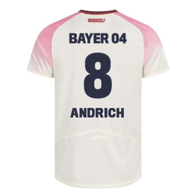 2025-2026 Bayer Leverkusen Away Shirt (Andrich 8)