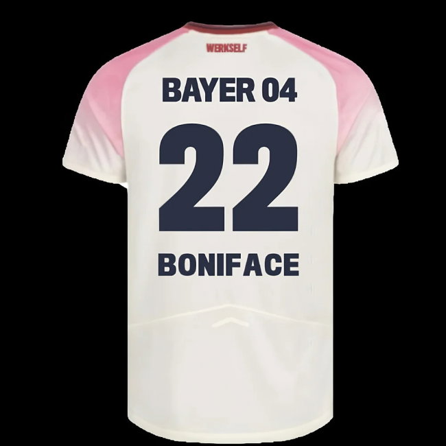 2025-2026 Bayer Leverkusen Away Shirt (Boniface 22)